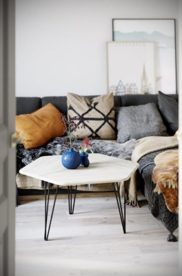 Стол журнальный Олдем скания натуральная 