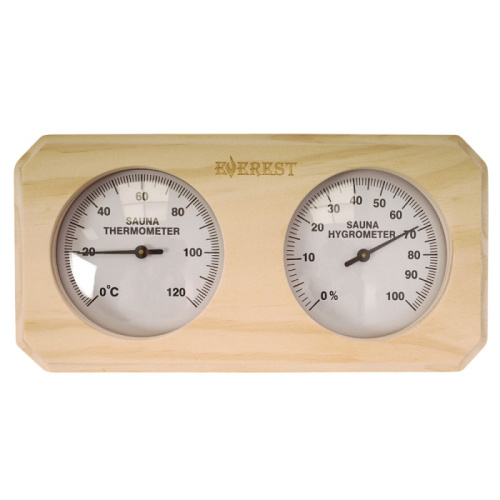 Термогигрометр EVEREST кедр (TG-10)