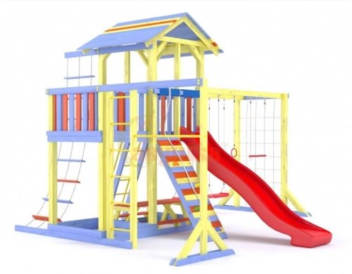 Детская спортивная площадка для дачи Савушка 15 Color-9