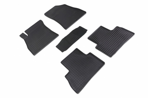 Резиновые коврики салона Сетка для Nissan Juke 2011- Черные