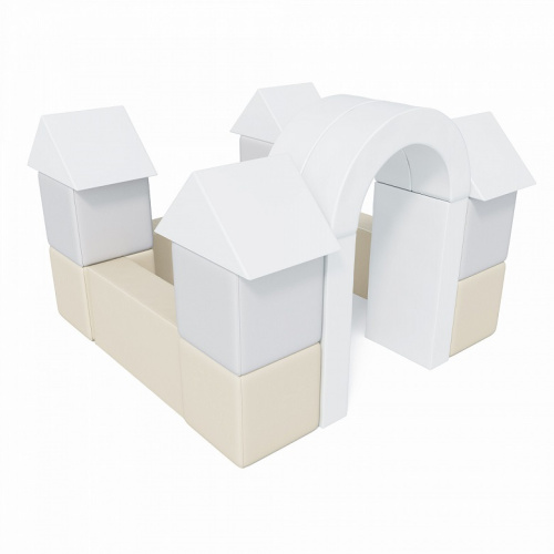 Мягкий комплекс Замок ДМФ-МК-19.07.01 серый-бежевый