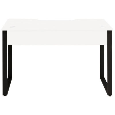 Стол геймерский Гонконг ДТ-3 130x70x75 белый металл черный 