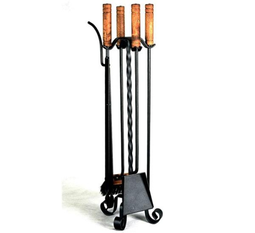 Каминный набор БРИСТОЛЬ черный 