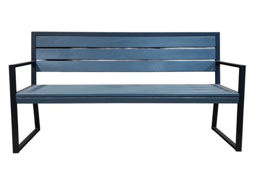 Скамейка садовая Мастер 9 графит