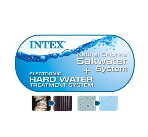 Бассейн-джакузи Intex PureSpa Chevron Deluxe (195x195x71 см)