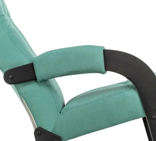 Кресло-качалка Leset Спринг венге Velur V43