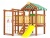 Детская спортивная площадка для дачи Савушка Baby 1 Play