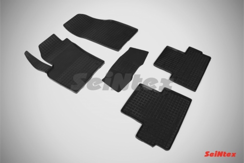 Резиновые коврики салона Сетка для Volvo C-30 2006-2013 Черные
