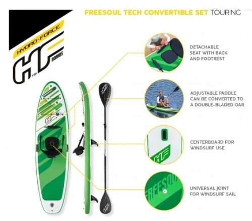 SUP-борд Bestway Freesoul Tech Set / 65310