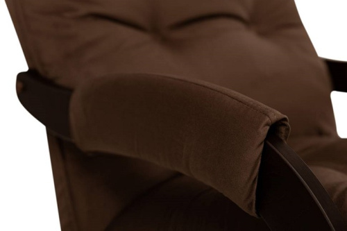 Кресло-маятник Leset Луно мокко Velur V23