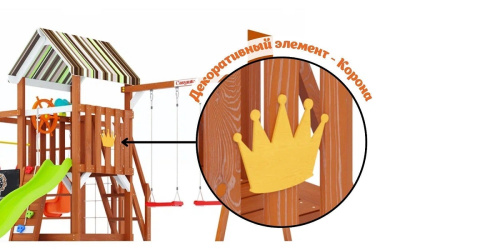 Детская площадка для дачи Савушка TooSun 12 салатовый