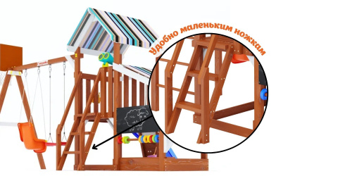 Детская площадка для дачи Савушка TooSun 10 синий