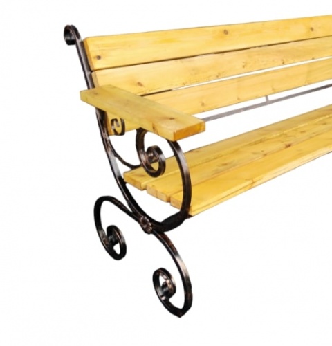 Скамейка с поручнем С38 Саниджи