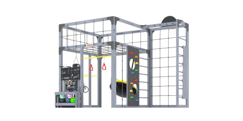 Детская площадка для дачи Савушка КУБ-2 Серый