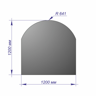 Лист напольный 1200х1200х1,5 R641 медь