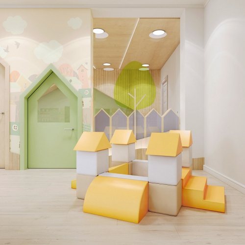 Мягкий игровой комплекс Форт Romana ДМФ-МК-17.07.02 Pastel