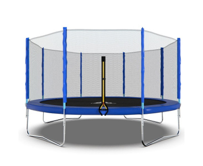 Батут DFC Trampoline Fitness с сеткой 14FT-TR-B