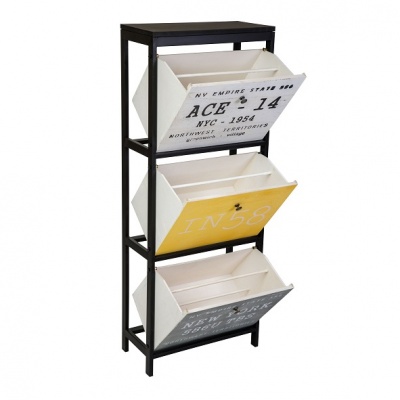 Тумба для обуви с тремя ящиками HX21-006S 