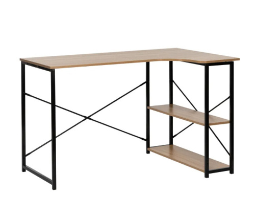 Стол компьютерный Leset 120 Вудми 3 полки 