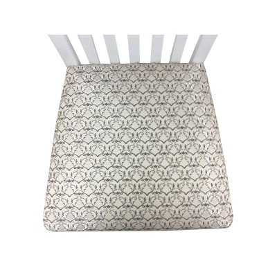 Стул МДК-82.1 Эмаль белая Жаккард Лоди 