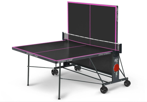Теннисный стол Compact-2 LX Всепогодный Black