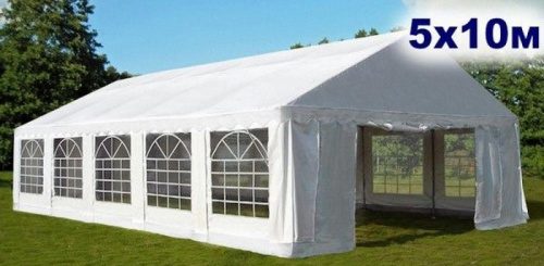 Шатер-павильон AFM-1029W White (5х10)