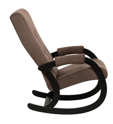 Кресло-качалка Leset Аура венге ткань V23