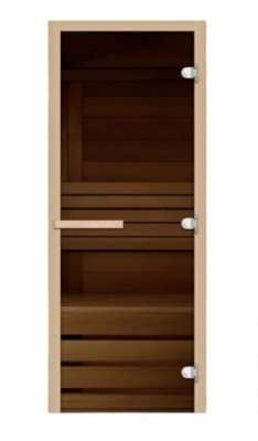 Дверь для бани Cooper бронза 170х70 ольха