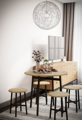 Стол обеденный Медисон дуб сонома 