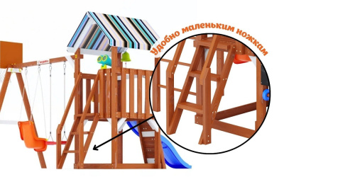 Детская площадка для дачи Савушка TooSun 11 синий