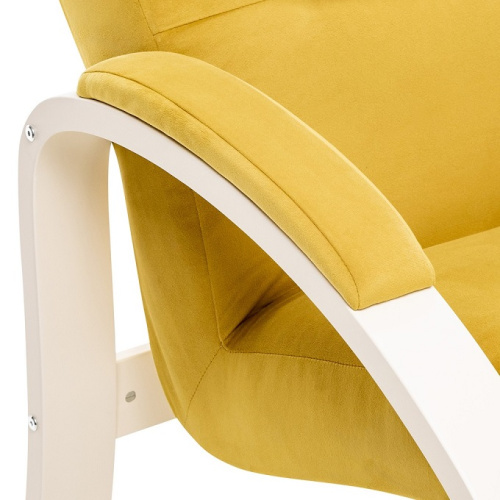 Кресло Leset Лион слоновая кость Velur V28 