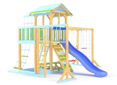 Детская спортивная площадка для дачи Савушка 15 Color-8