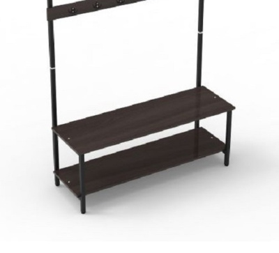 Вешалка групповая ВГР-6 ясень шимо темный 