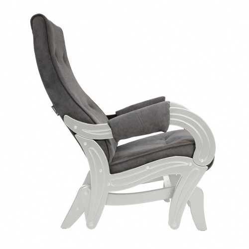 Кресло-глайдер Модель 708 Verona Antrazite grey сливочный