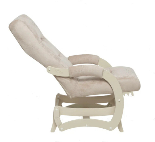 Кресло-маятник Leset Альва слоновая кость Crash lux 3