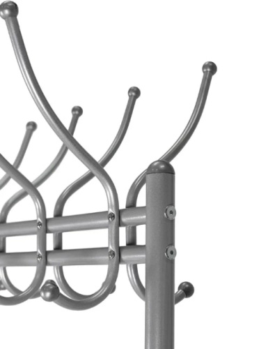 Вешалка напольная М 12М металлик 