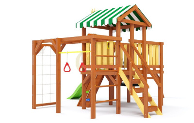 Детская спортивная площадка для дачи Савушка Baby Play 15