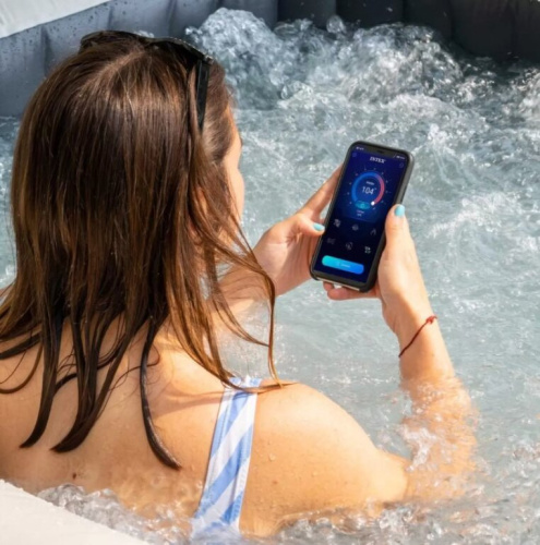 Бассейн-джакузи Intex Greystone Deluxe 175x71 (28450)