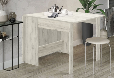 Стол книга СН-115.03 дуб крафт белый 