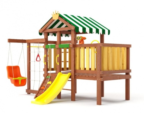 Детская спортивная площадка для дачи Савушка Baby 6 Play