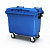 Мусорный контейнер 660 л (синий)