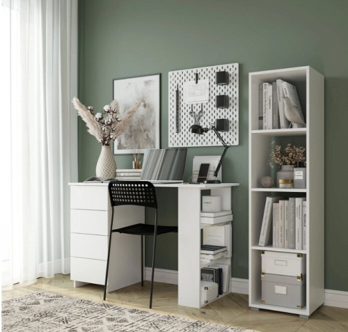 Письменный стол Mio Tesoro Asti 3 белый 