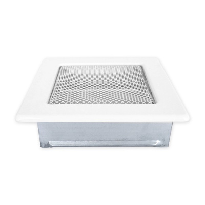 Вентиляционная решетка белый 17х17
