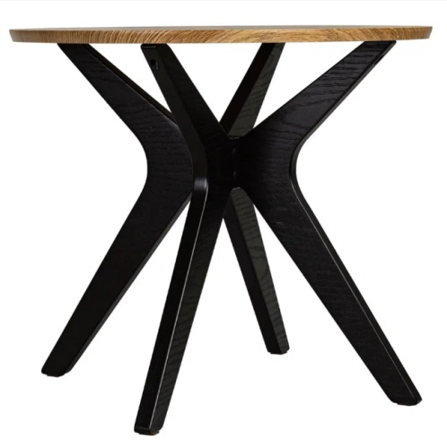 Стол журнальный Сабин 1 дуб вотан черный 