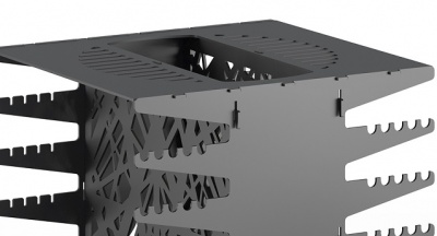 Мангал разборный вертикальный