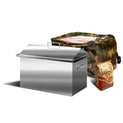 Коптильня домиком Ольховый дым Стандарт 1,5 мм 400*200*200