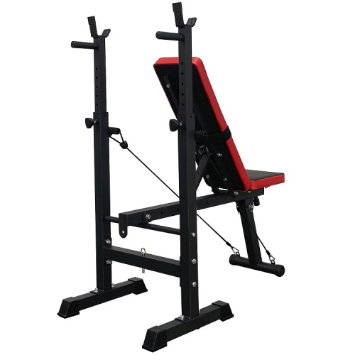 Скамья спортивная Calviano 1008 Red black