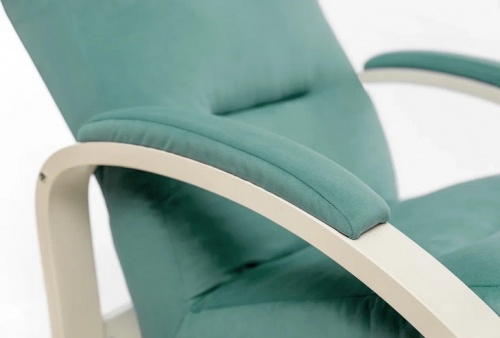 Кресло Leset Лион слоновая кость Velur V43 