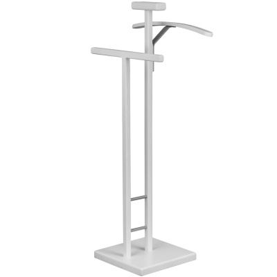 Вешалка костюмная Галант 340 металлик белый 