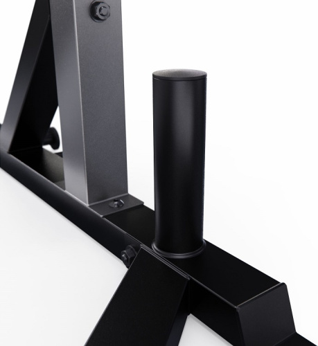 Силовая стойка для приседаний со штангой DFC CAP серая